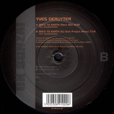 Yves Deruyter - Back To Earth (RAVE + SCOTT PROJECT REMIX)