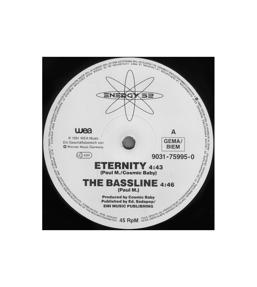 Energy 52 ‎– Expression / Eternity / The Bassline 