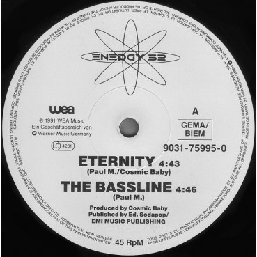 Energy 52 ‎– Expression / Eternity / The Bassline 