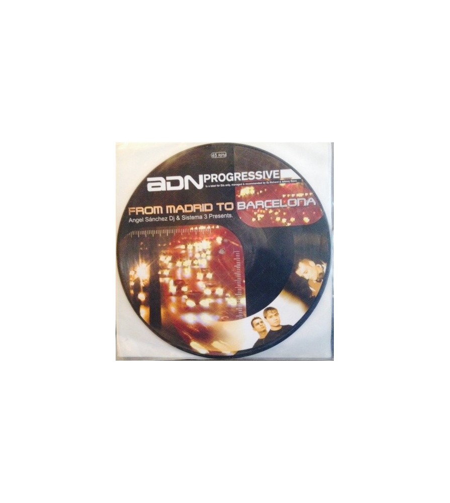 Angel Sanchez & Sistema 3 ‎– From Madrid To Barcelona