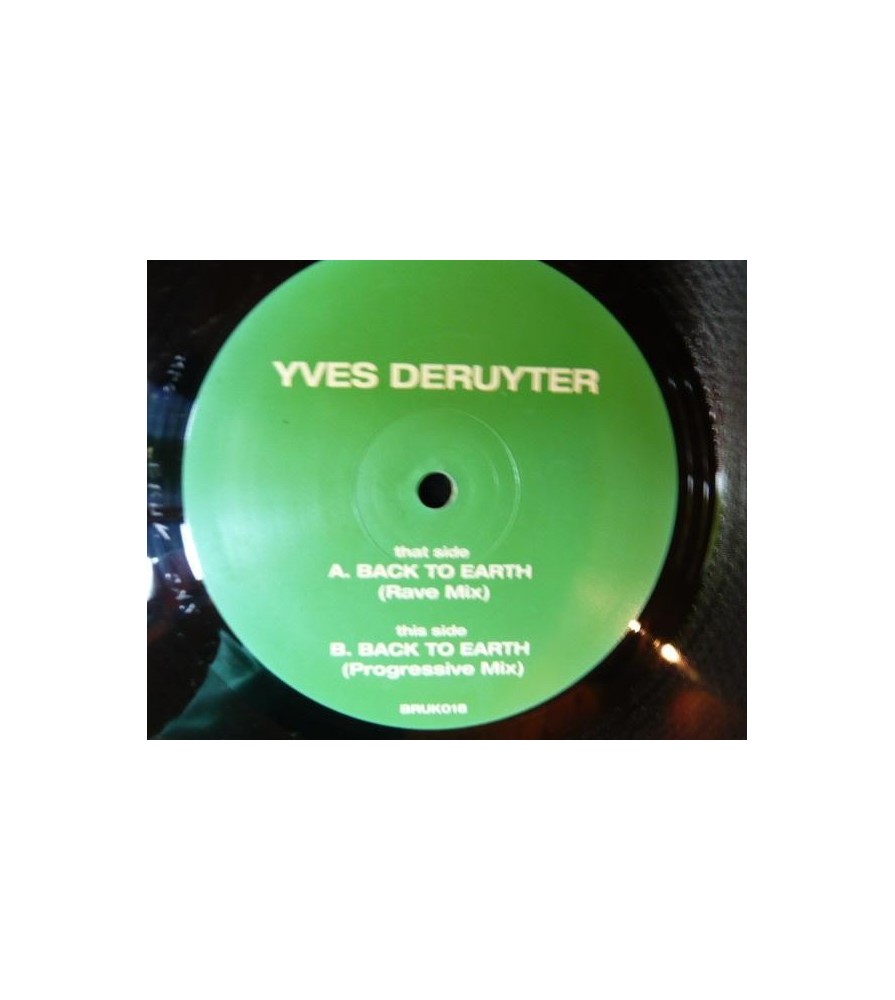 Yves Deruyter ‎– Back To Earth (bonzai uk)