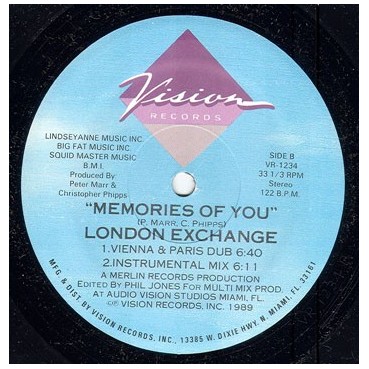 London Exchange ‎– Memories Of You 