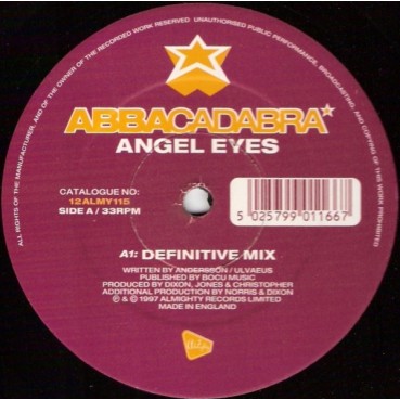 Abbacadabra ‎– Angel Eyes 