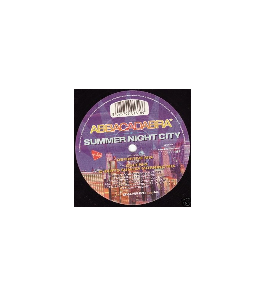 Abbacadabra ‎– Summer Night City 