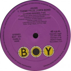 Jauss - Theme From James Bond / That's The Way(DISCAZO CHOCOLATERO DEL  99 BY JOSE CONCA¡¡)