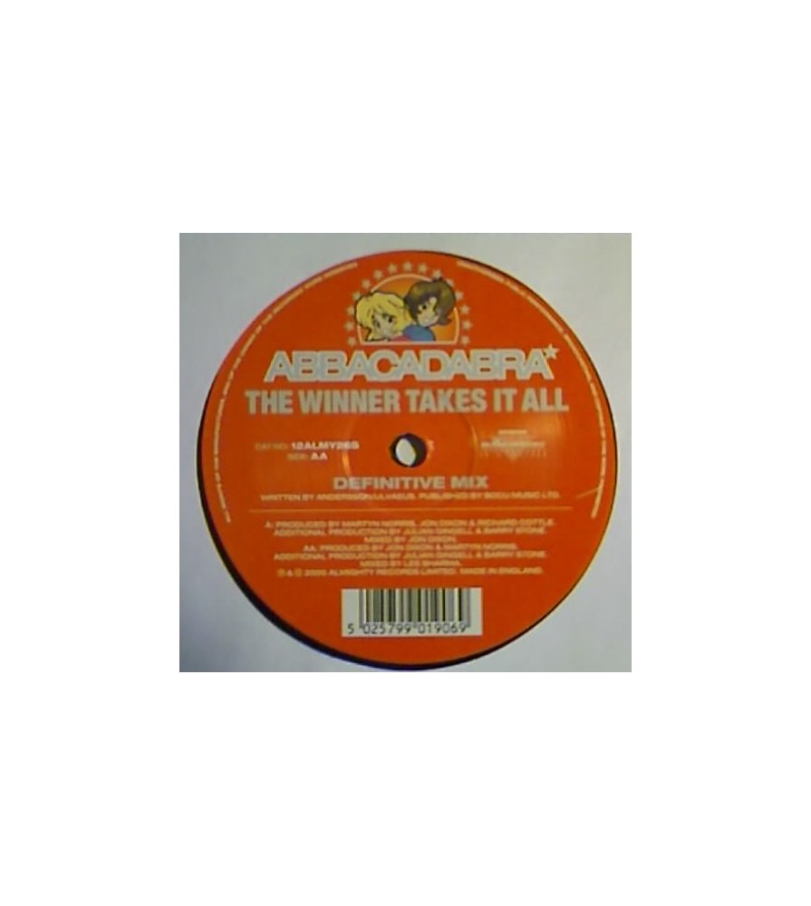 Abbacadabra ‎– The Winner Takes It All / Take A Chance On Me 