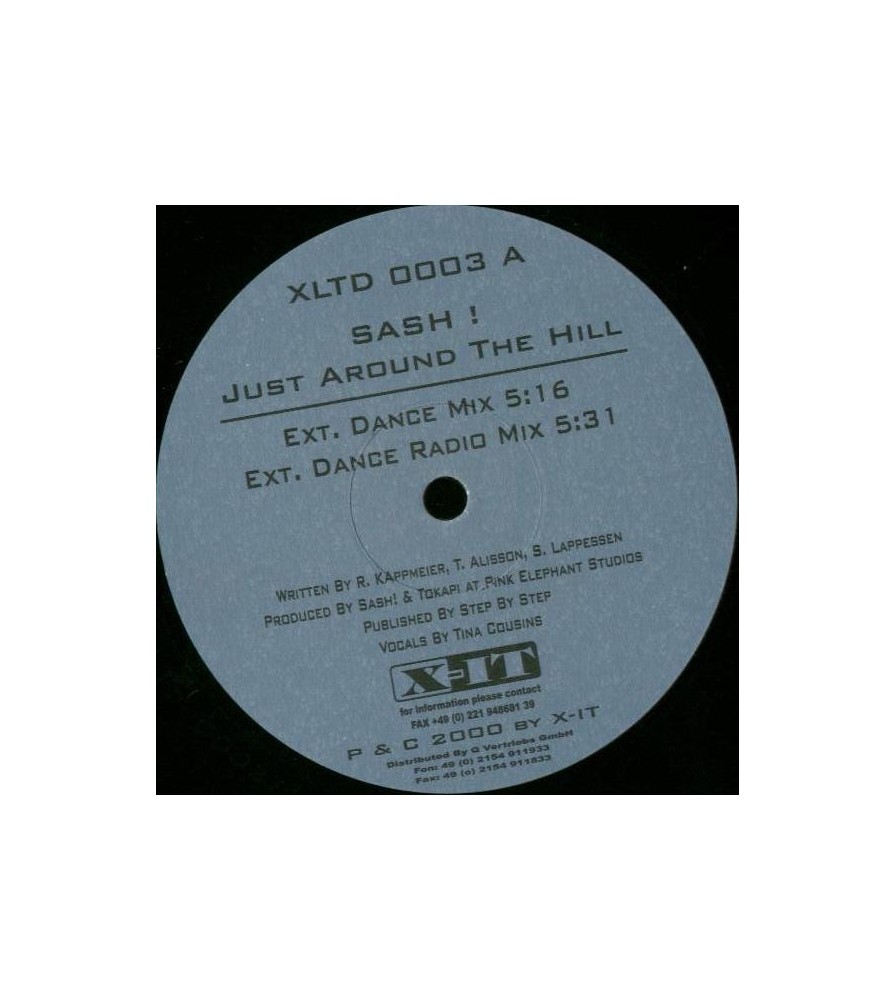 Sash - Just Around The Hill (Vinyl 1)