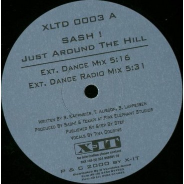 Sash - Just Around The Hill (Vinyl 1)