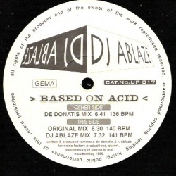 DJ Ablaze ‎– Based On Acid 