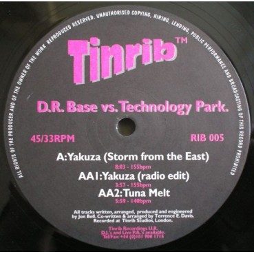 DR Base vs. Technology Park ‎– Yakuza / Tuna Melt 