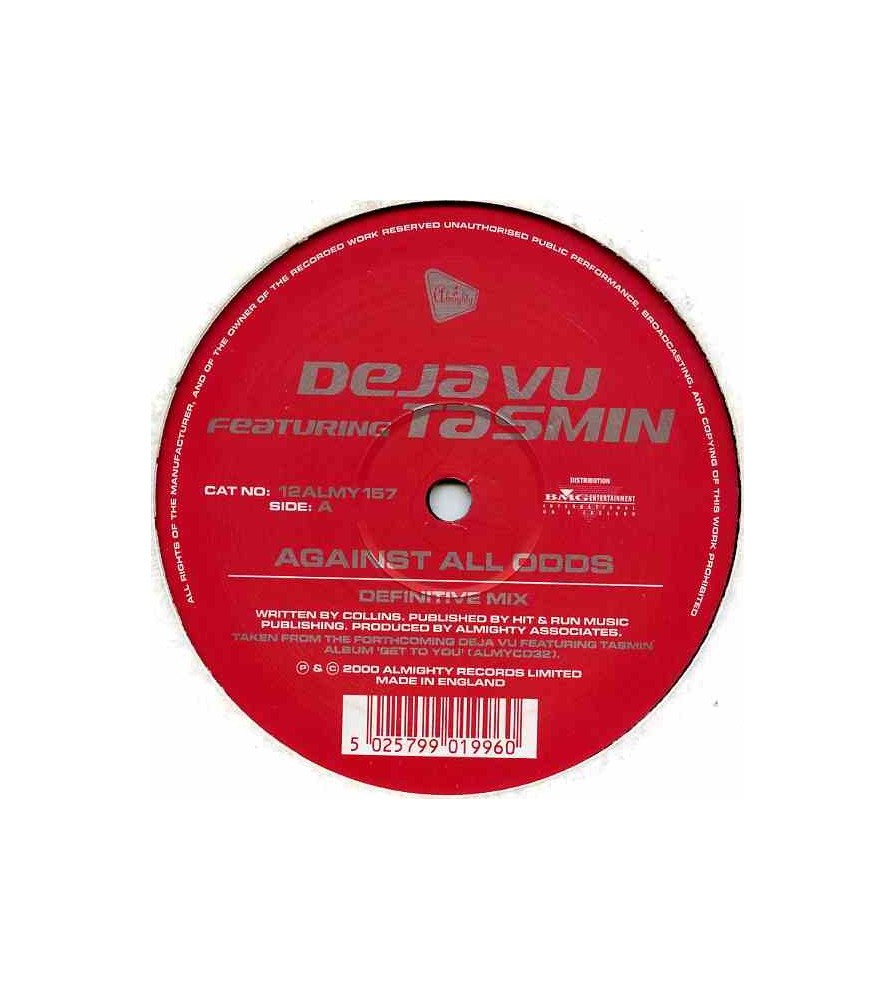 Deja Vu (2) Featuring Tasmin - Against All Odds / Hold Your Head Up High