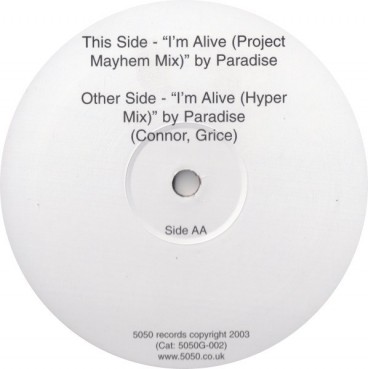 Paradise ‎– I'm Alive