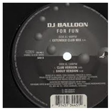 DJ Balloon ‎- For Fun 