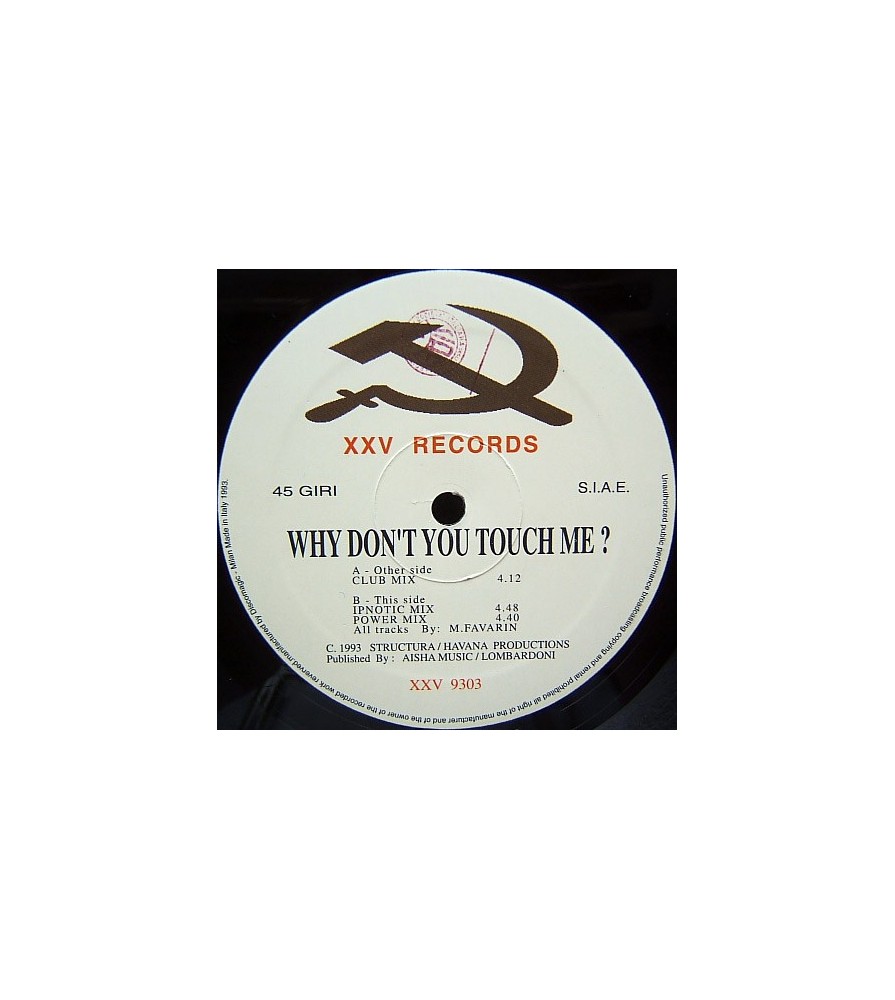 Adrenalina ‎– Why Don't You Touch Me