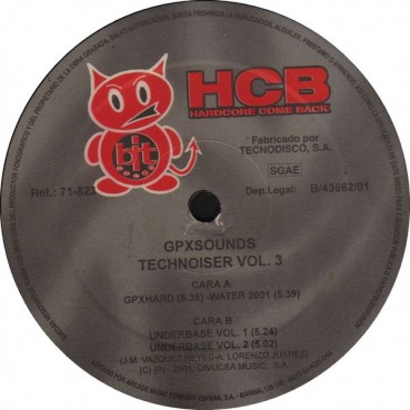 Gpxsounds ‎– Technoiser Vol. 3 