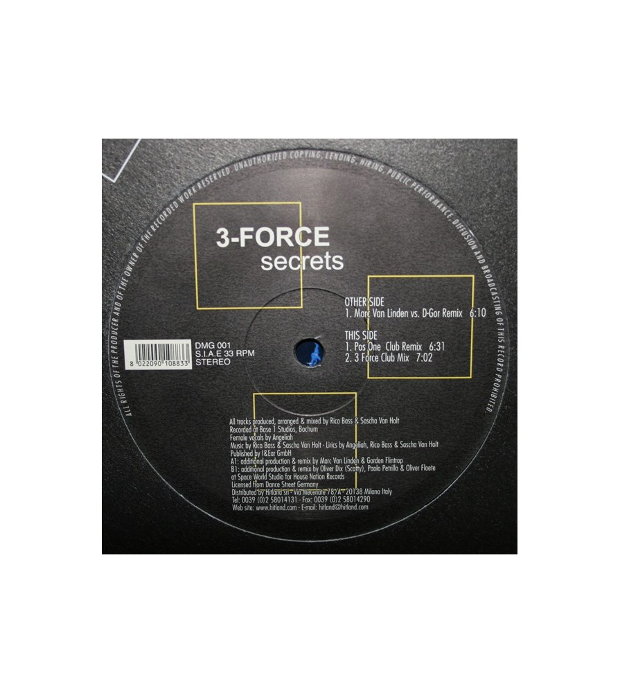 3-Force ‎– Secrets