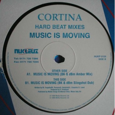 Cortina - Music Is Moving