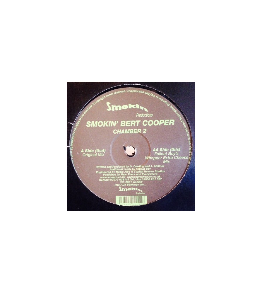 Smokin' Bert Cooper ‎– Chamber 2