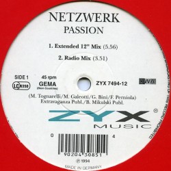 Netzwerk - Passion (ZYX RECORDS.TEMÓN DE LOS 90¡¡ COPIA IMPORT)