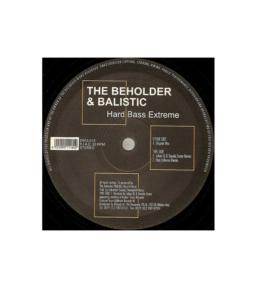 The Beholder & Balistic - Hard Bass Extreme