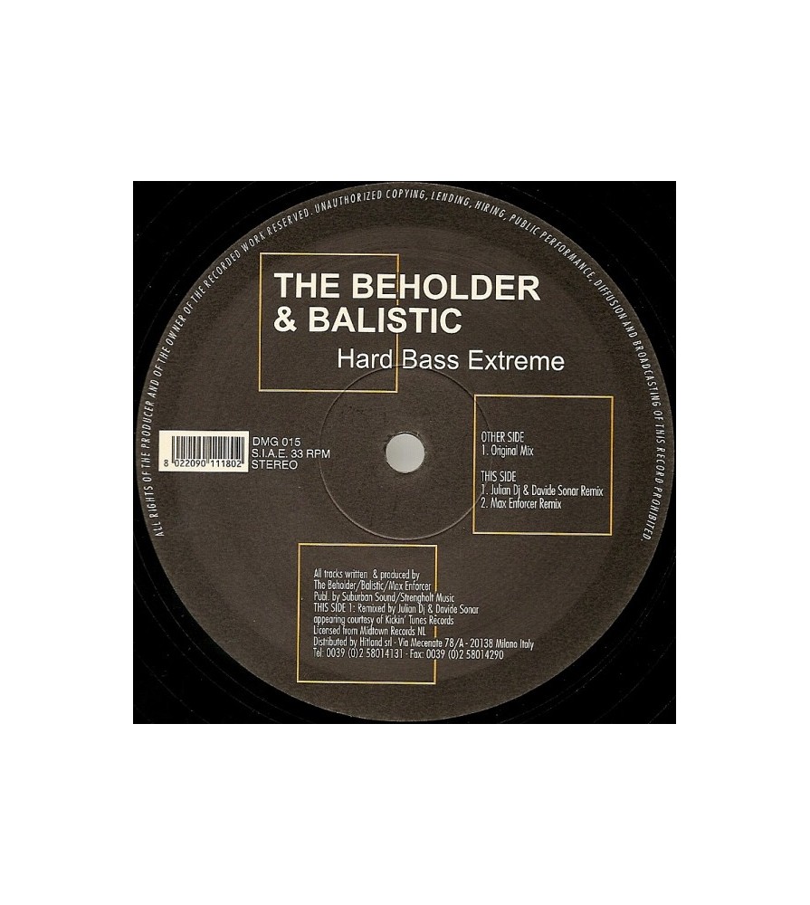 The Beholder & Balistic - Hard Bass Extreme