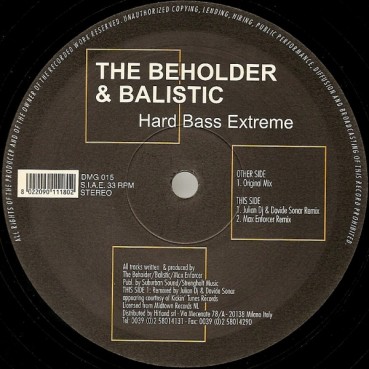 The Beholder & Balistic - Hard Bass Extreme