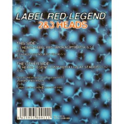 2 & 3 Heads ‎– Label Red - Legend