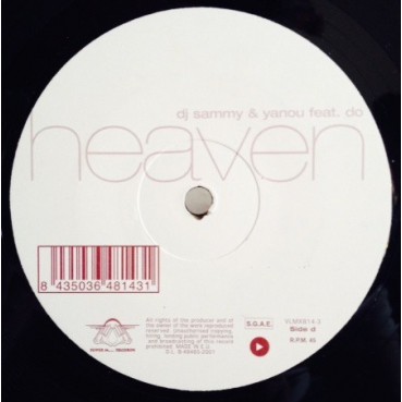  DJ Sammy & Yanou ‎– Heaven (Remixes)