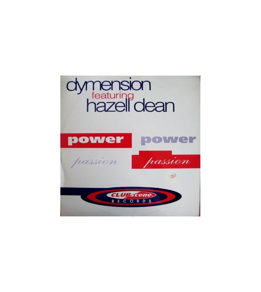 Dymension Featuring Hazell Dean ‎– Power & Passion 