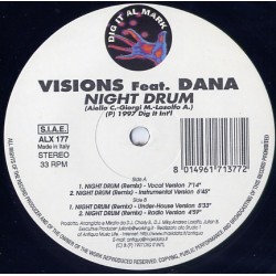 Visions ‎– Night Drum (Remixes) 