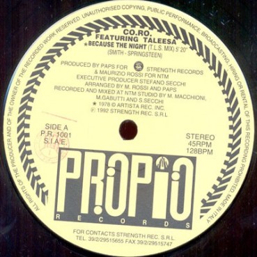 CORO - Because The Night 
