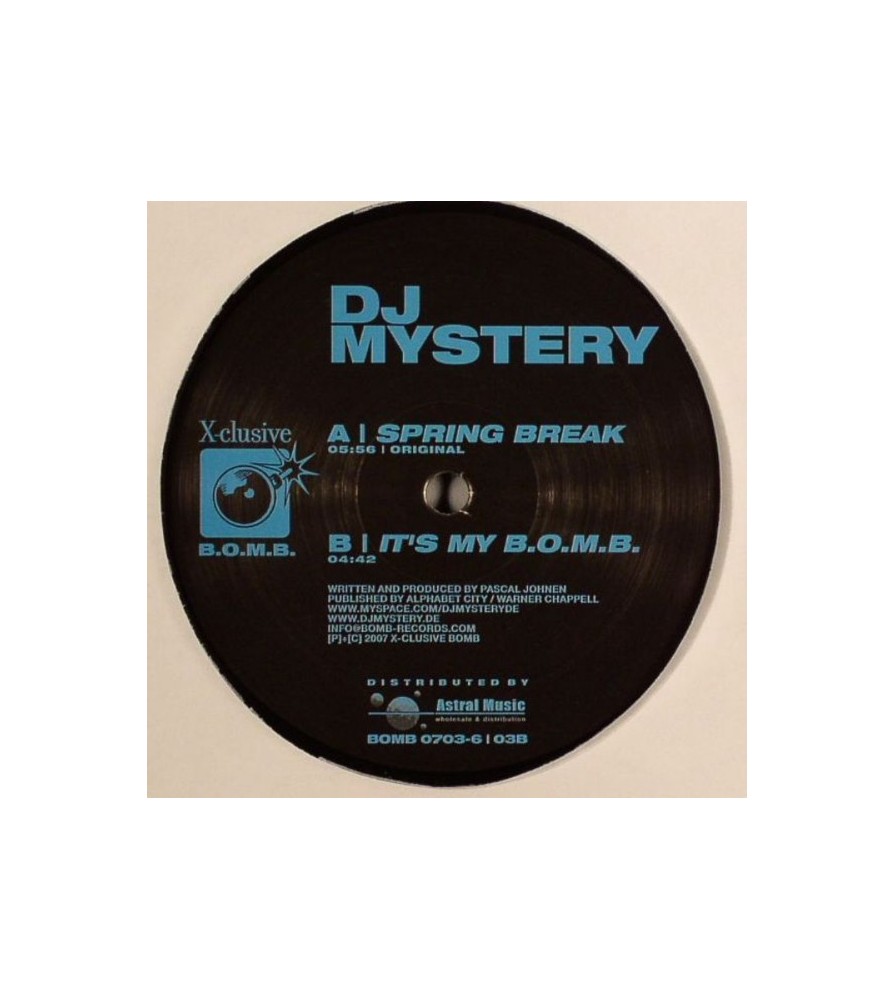 DJ Mystery ‎– Spring Break