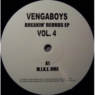 Vengaboys ‎– Breakin Records EP Vol. 4 