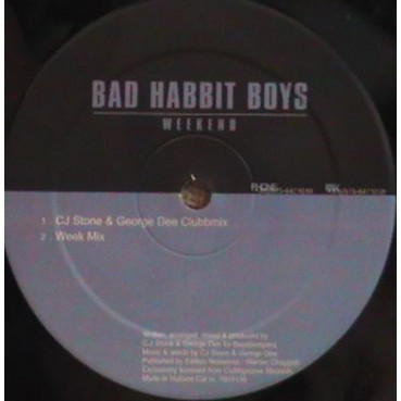 Bad Habit Boys - Weekend (EDICIÓN HOLANDESA)