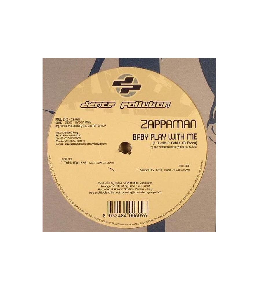 Zappaman ‎– Baby Play With Me
