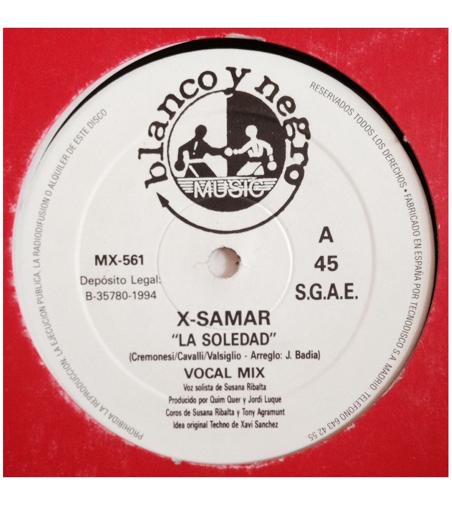 X-Samar ‎– La Soledad