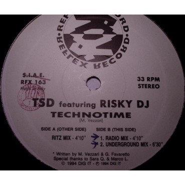 TSD Featuring Risky DJ - Technotime