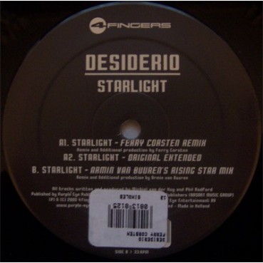 Desiderio ‎– Starlight