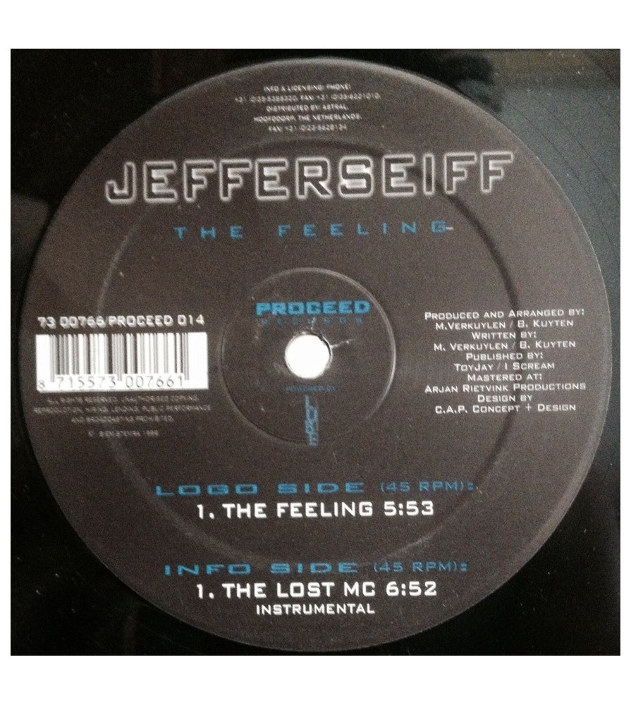 Jefferseiff ‎– The Feeling 