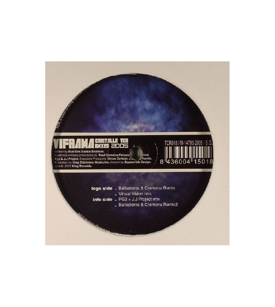 Viframa ‎– Cristalle (TCR Remixes 2005)