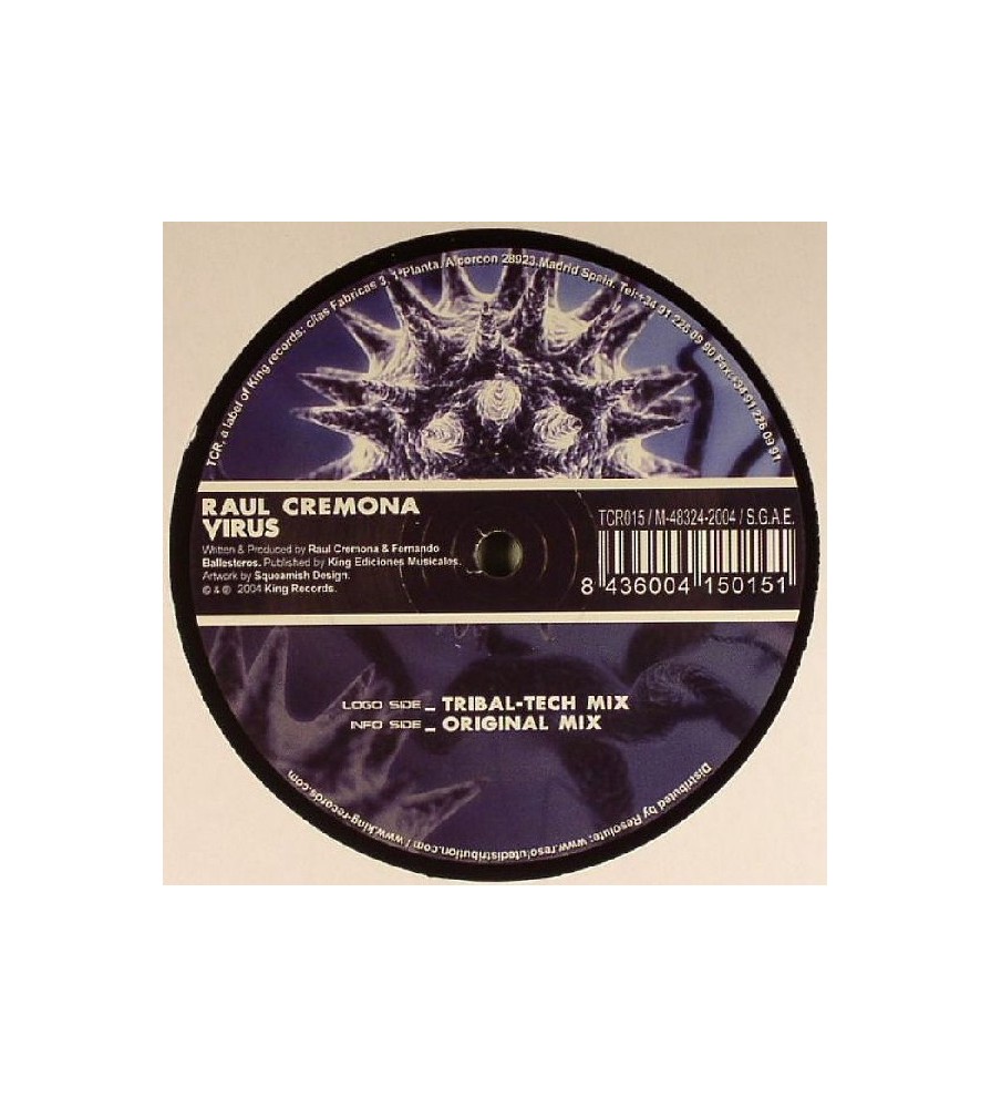 Raul Cremona ‎– Virus