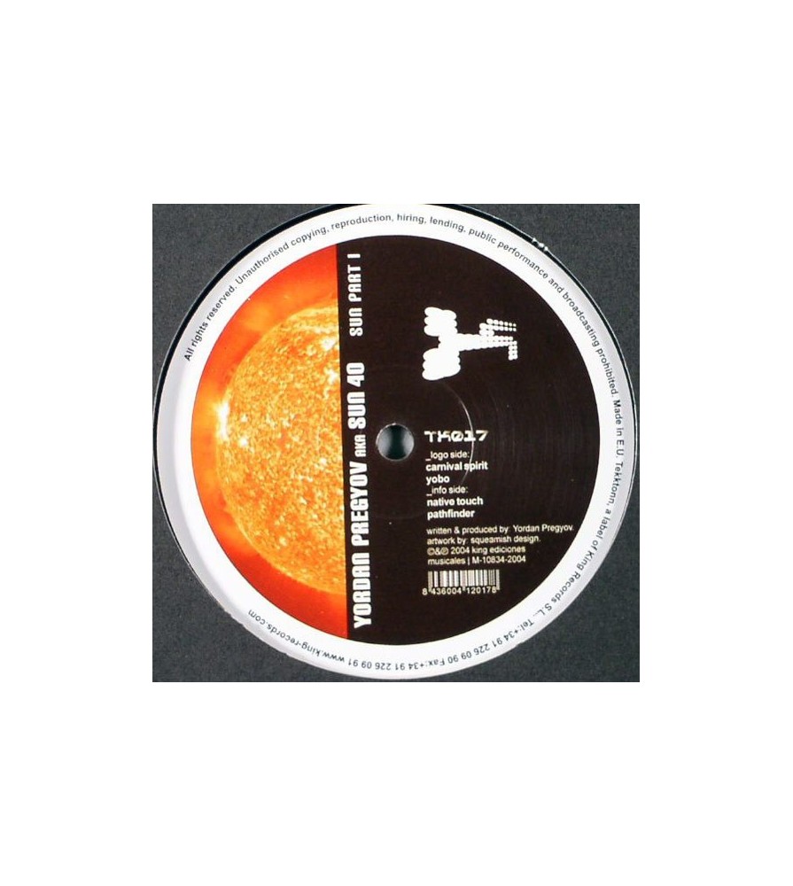 Yordan Pregyov ‎– Sun Part I 
