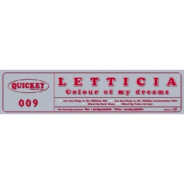 Letticia - Colour Of My Dreams 