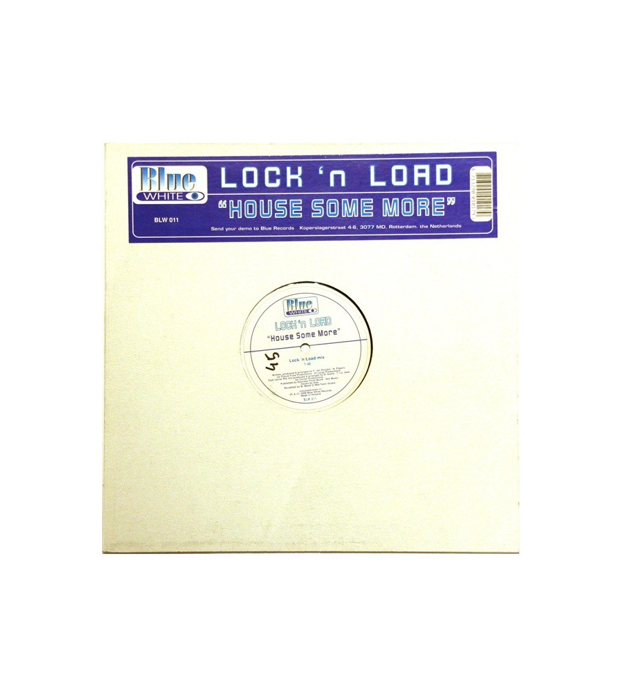 Lock 'N Load ‎– House Some More (BLUE WHITE)