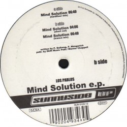 Los Pablos – Mind Solution EP(TEMAZO MAKINA DEL 95¡¡ COPIAS NUEVAS)