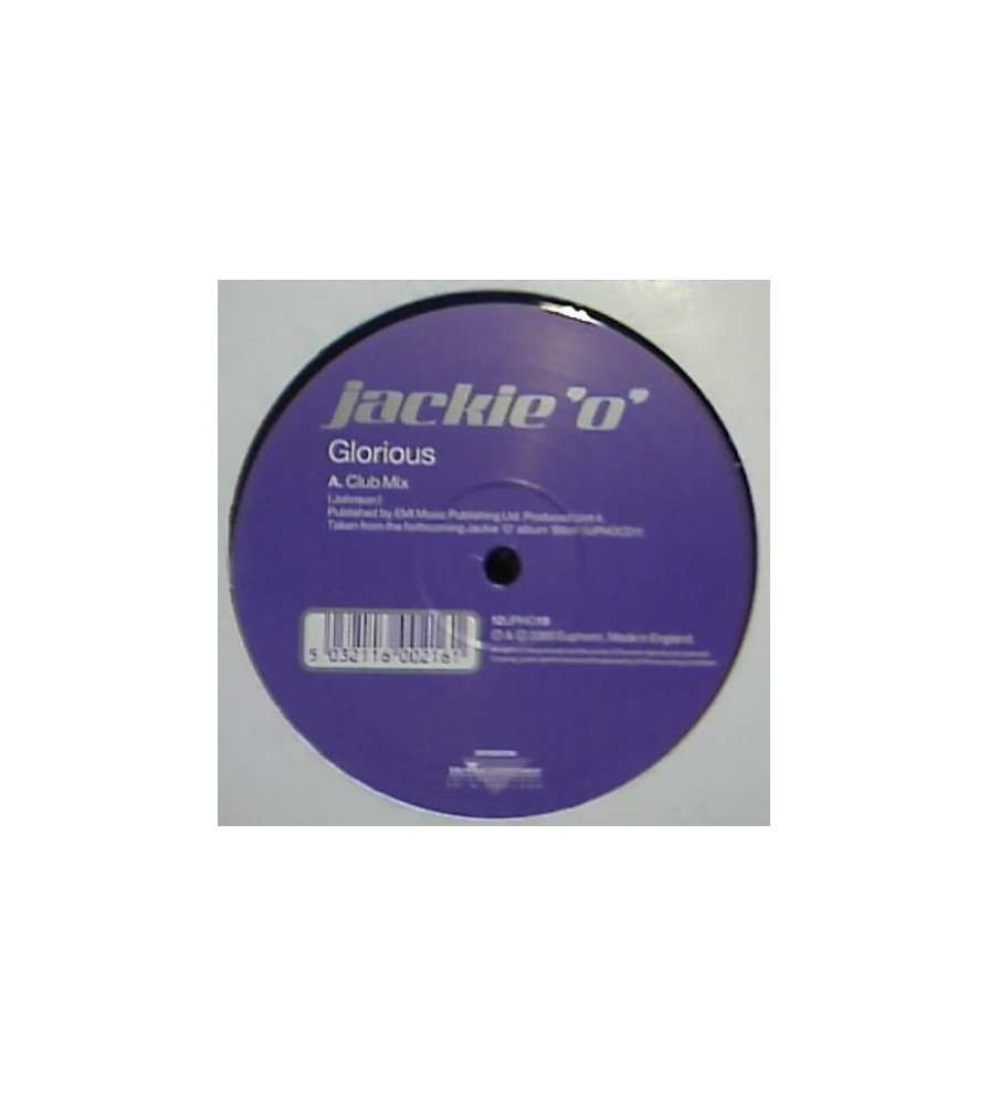 Jackie 'O' ‎– Glorious / Wonderwall 2000 