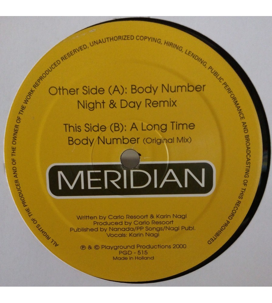 Meridian - Body Number