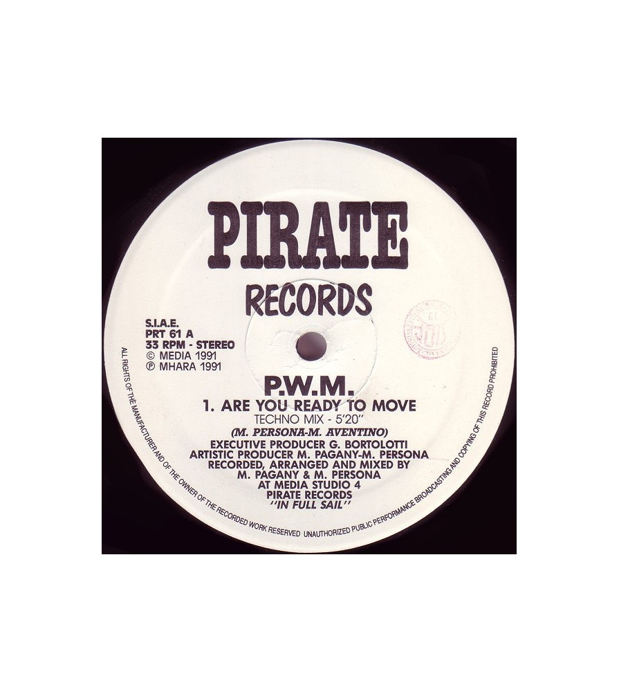 PWM – Are You Ready To Move (TEMAZO TECHNO DEL 91¡¡)