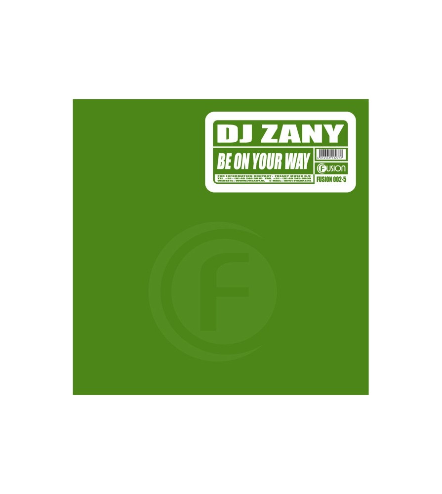 DJ Zany ‎– Be On Your Way 