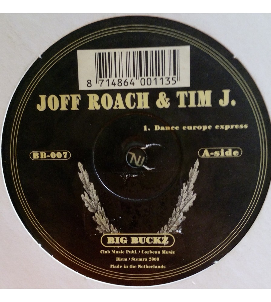  Joff Roach & Tim J ‎– Dance Europe Express 